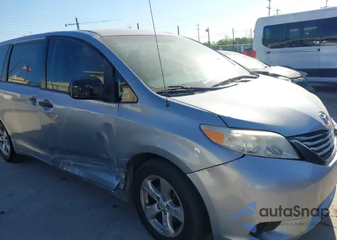 2012 Toyota Sienna Base 7 Passenger from USA, damaged, VIN 5TDKA3DC1CS016530